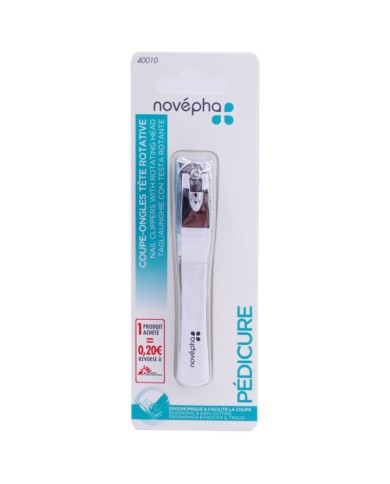 NOVÉPHA COUPE ONGLES TETE ROTATIVE NOVÉPHA COUPE ONGLES TETE ROTATIVE