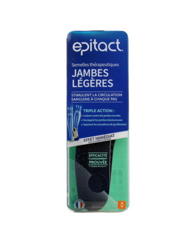 Epitact Semelles Thérapeutiques Jambes Légères TAILLE 42/44