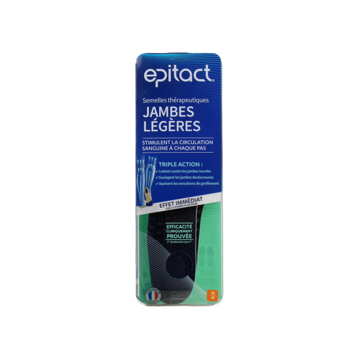 Epitact Semelles Thérapeutiques Jambes Légères TAILLE 42/44