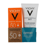 VICHY CAPITAL Soleil Crème Onctueuse Protectrice Spf 50 + TUbe de 50ml