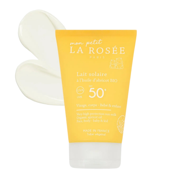 La Rosée Lait solaire Bébé SPF 50+ Tube de 125 ml