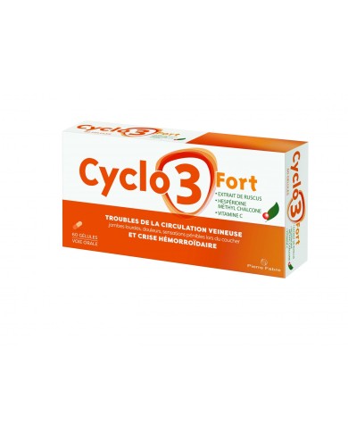 CYCLO 3 Jambes lourdes Boite de 60 gélules CYCLO 3 Jambes lourdes Boite de 60 gélules