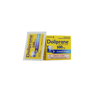 Doliprane 500 mg Boite de 12 sachets doses