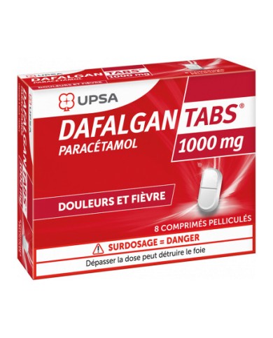 Dafalgan CAPS 1G  Boite de 8 Gélules