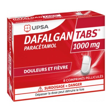 Dafalgan CAPS 1G  Boite de 8 Gélules Dafalgan CAPS 1G  Boite de 8 Gélules