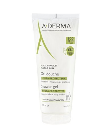 ADerma Gel Douche Hydra-Protecteur Tube de 200 ml ADerma Gel Douche Hydra-Protecteur Tube de 200 ml