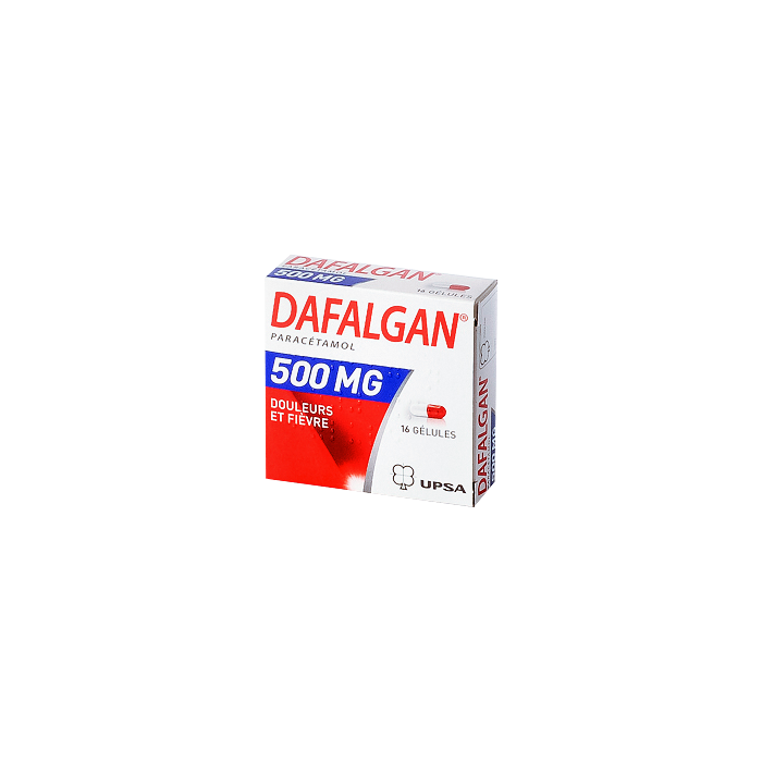 Dafalgan CAPS 500mg Boite de 16 gelules Dafalgan CAPS 500mg Boite de 16 gelules