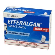 EFFERALGAN 1000 Mg Boite de 8 comprimés effervescents EFFERALGAN 1000 Mg Boite de 8 comprimés effervescents