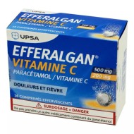 Efferalgan Enfant 250 mg Boite de 12 comprimés dispersible arôme banane Efferalgan Enfant 250 mg Boite de 12 comprimés dispersible arôme banane