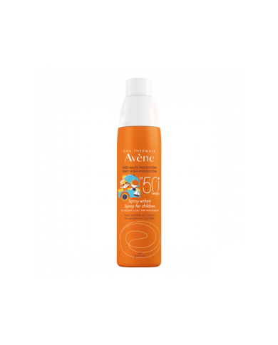 AVENE SOLAIRE 50+ Spray très haute protection peaux sensibles de l'enfant Tube de 200 ml AVENE SOLAIRE 50+ Spray très haute protection peaux sensibles de l'enfant Tube de 200 ml