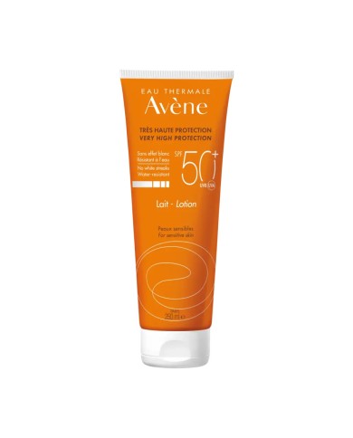 AVENE SOLAIRE 50 + Lait très haute protection Tube de 250 ml