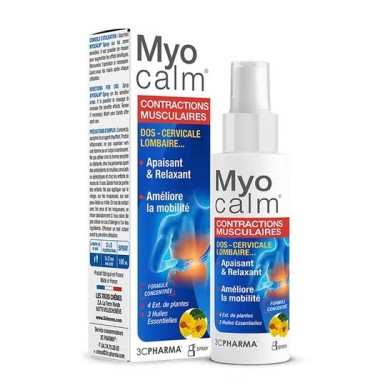 Myocalm Spray Contractions Musculaires Tube de 100 ml
