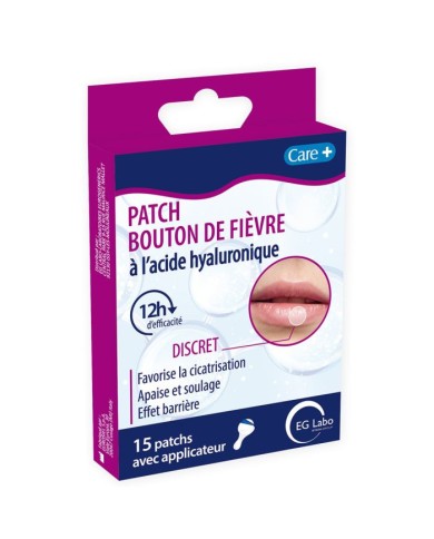 Care+ Patch Bouton De Fievre Boite de 15 patchs Care+ Patch Bouton De Fievre Boite de 15 patchs