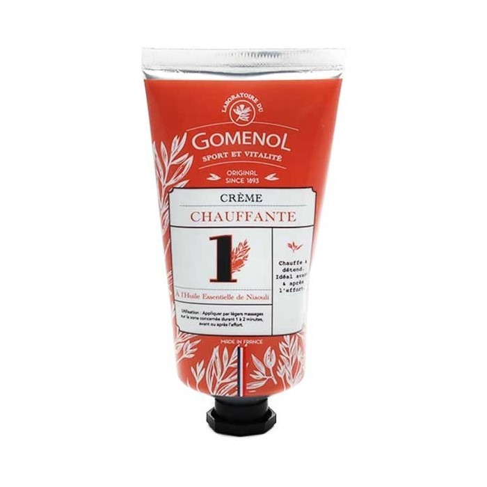 Gomenol Cosmétiques Crème Chauffante Muscles N°1 Tube de 75ml