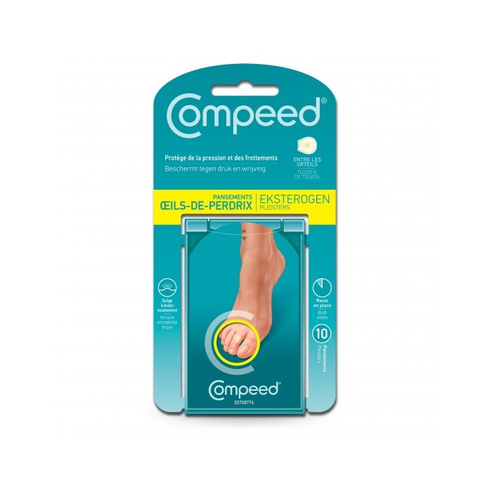Compeed pansements oeil de perdrix Boite de 10