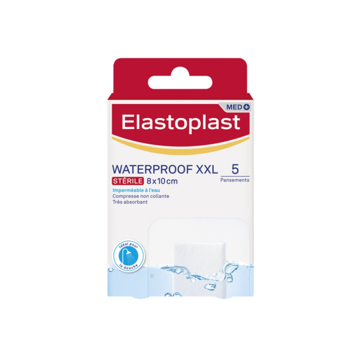 ELASTOPLAST Pansements waterproof XXL  Boite de 5