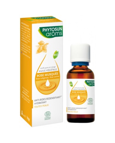 PHYTOSUN ARÔMS HUILE VÉGÉTALE ROSE MUSQUÉE 50 ML