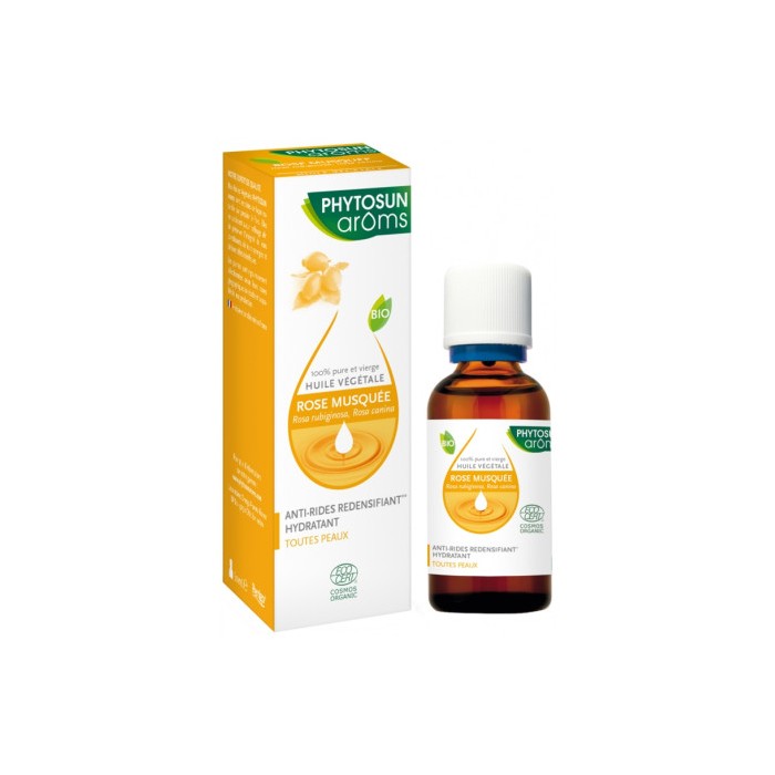 PHYTOSUN ARÔMS HUILE VÉGÉTALE ROSE MUSQUÉE 50 ML