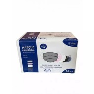 Masques chirurgicaux jetables colorés pour enfants Boite de 50