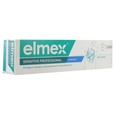 ELMEX SENSITIVE PRO BLANCHEUR Tube de 75 ml ELMEX SENSITIVE PRO BLANCHEUR Tube de 75 ml