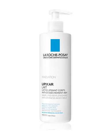 LA ROCHE POSAY LIPIKAR Lait pour le corps Flacon pompe de 400ml LA ROCHE POSAY LIPIKAR Lait pour le corps Flacon pompe de 400ml