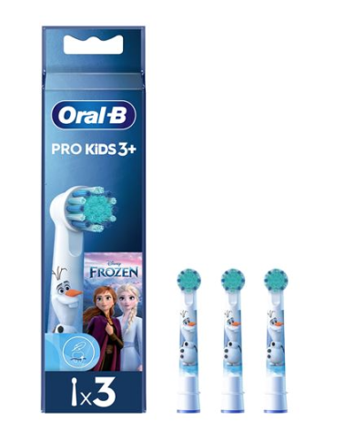 ORAL B PRO KIDS Brossettes Reine des neiges  Boite de 3 ORAL B PRO KIDS Brossettes Reine des neiges  Boite de 3