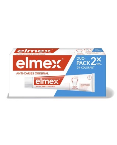 ELMEX Anti caries ORIGINAL Lot de 2 tubes de 150 ml