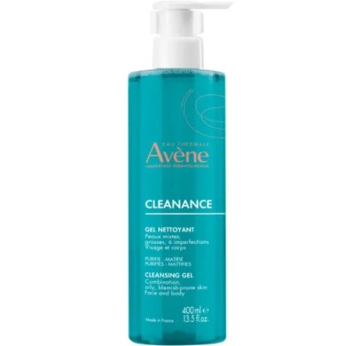 AVENE CLEANANCE Gel nettoyant Flacon pompe de 400 ml