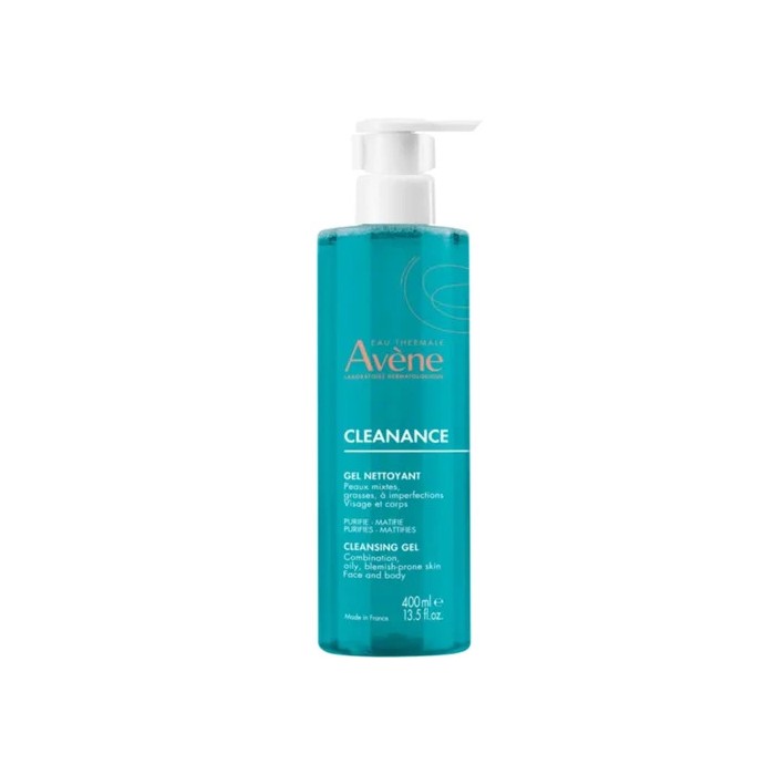AVENE CLEANANCE Gel nettoyant Flacon pompe de 400 ml