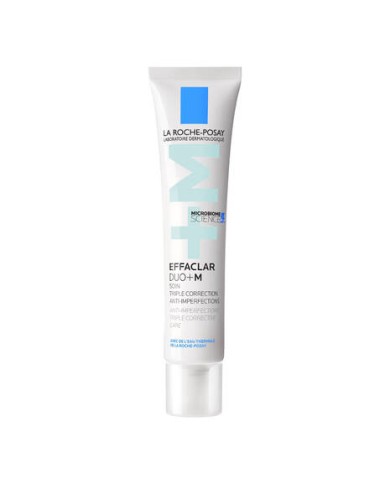 LA ROCHE POSAY Effaclar DUO+M Soin triple correction anti-imperfections Tube de 40 ml LA ROCHE POSAY Effaclar DUO+M Soin triple correction anti-imperfections Tube de 40 ml