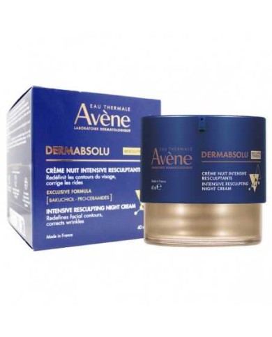 AVENE Dermabsolu crème Nuit Intensive Resculptante Pot de 40ml AVENE Dermabsolu crème Nuit Intensive Resculptante Pot de 40ml