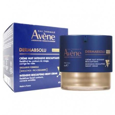 AVENE Dermabsolu crème Nuit Intensive Resculptante Pot de 40ml AVENE Dermabsolu crème Nuit Intensive Resculptante Pot de 40ml