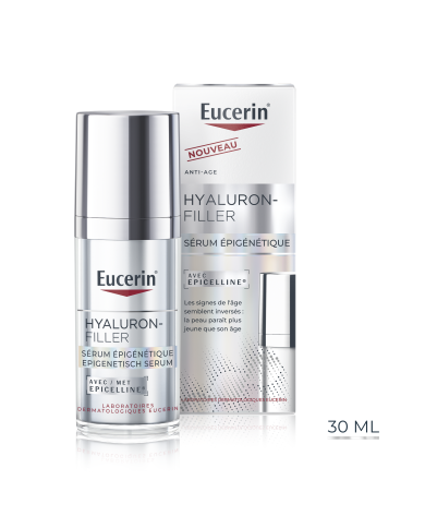 Eucerin Hyaluron Filler Sérum Epigénétique Flacon pompe de 30 ml Eucerin Hyaluron Filler Sérum Epigénétique Flacon pompe de 30 ml