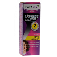 Paranix Express lotion anti-poux 95ml + peigne métal inclus Paranix Express lotion anti-poux 95ml + peigne métal inclus
