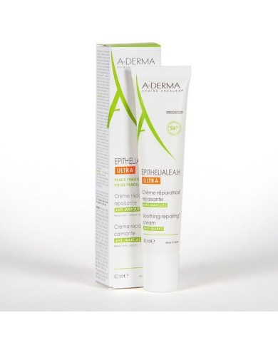 ADERMA EPITHELIALE A.H ULTRA SPF50+ Crème réparatrice protectrice anti-marques Tube de 40 ml ADERMA EPITHELIALE A.H ULTRA SPF50+ Crème réparatrice protectrice anti-marques Tube de 40 ml