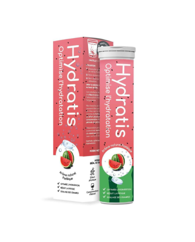 Hydratis Solution d'Hydratation arôme pastèque Boite de 20 pastilles