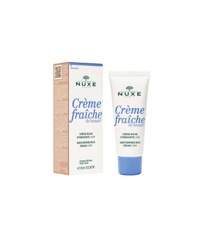 NUXE CREME FRAICHE Crème Riche Hydratante 48h Tube de 30 ml NUXE CREME FRAICHE Crème Riche Hydratante 48h Tube de 30 ml
