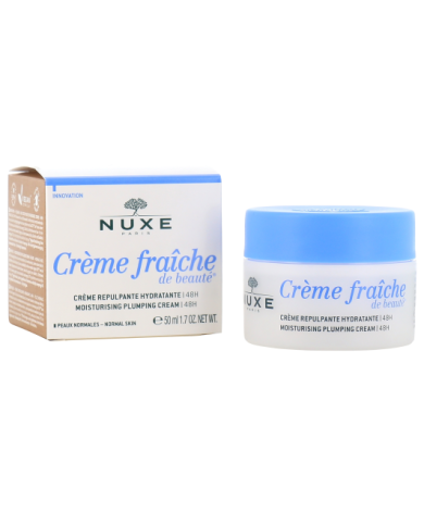 NUXE CREME FRAICHE Crème Repulpante Hydratante 48h Pot de 50 ml NUXE CREME FRAICHE Crème Repulpante Hydratante 48h Pot de 50 ml