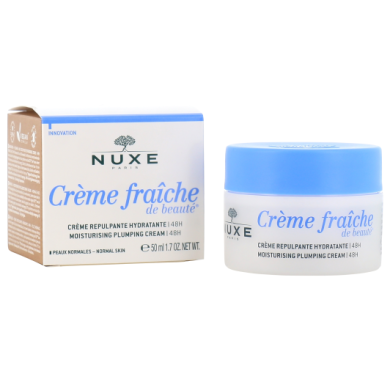 NUXE CREME FRAICHE Crème Repulpante Hydratante 48h Pot de 50 ml NUXE CREME FRAICHE Crème Repulpante Hydratante 48h Pot de 50 ml