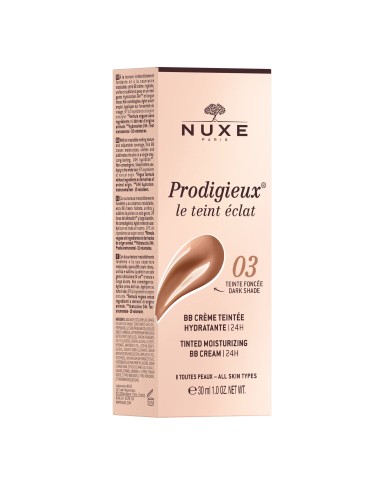 NUXE BB Crème Teintée Hydratante - Teinte Foncée Tube de 30 ml NUXE BB Crème Teintée Hydratante - Teinte Foncée Tube de 30 ml