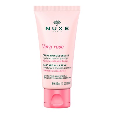NUXE VERY ROSE Crème Mains et Ongles Tube de 50 ml