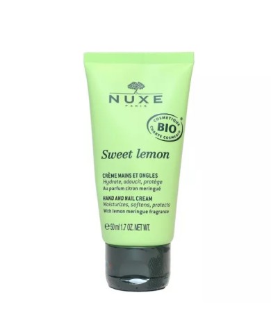 NUXE SWEET LEMON Crème mains et ongles, Sweet Lemon Tube de 50 ml