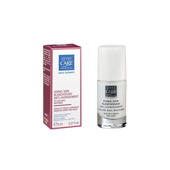eye care Vernis soin blanchissant anti-jaunissement Flacon de 8 ml