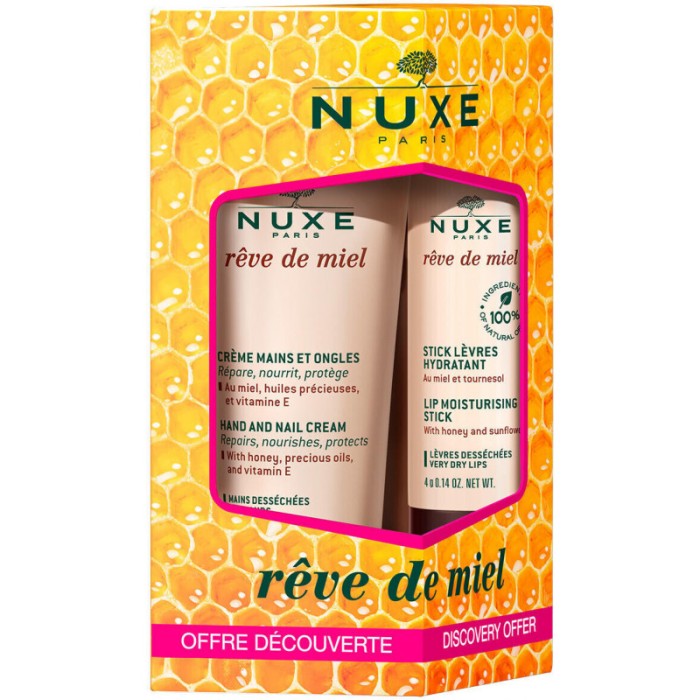NUXE REVE DE MIEL Duo Gourmand Mains & Lèvres
