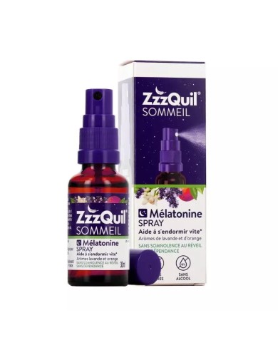 ZzzQuil Sommeil Spray mélatonine de 30ml ZzzQuil Sommeil Spray mélatonine de 30ml