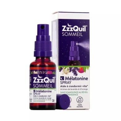 ZzzQuil Sommeil Spray mélatonine de 30ml