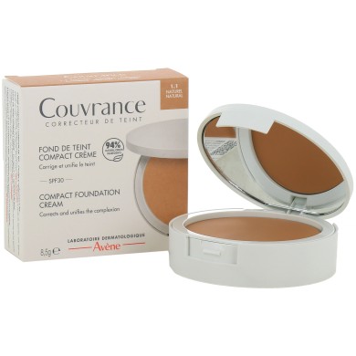 AVENE COUVRANCE  Fond de teint Crème NATUREL 1.1  Boitier de 9,5g AVENE COUVRANCE  Fond de teint Crème NATUREL 1.1  Boitier de 9,5g