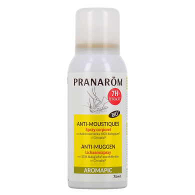 PRANAROM  Aromapic Spray Anti-moustique Bio de 75ml
