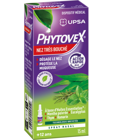 PHYTOVEX NEZ TRÈS BOUCHÉ  Spray nasal de 15 ml