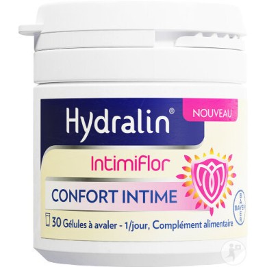 HYDRALIN Intimiflor Confort Intime Boite de 30 gélules HYDRALIN Intimiflor Confort Intime Boite de 30 gélules